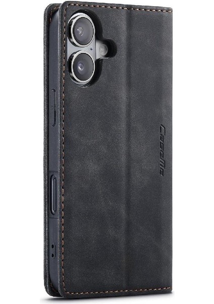 IPhone 16 Için Flip Case Artı Manyetik Kapatma Darbeye Vaka Kart Yuvası Pu (Yurt Dışından) indirimleri