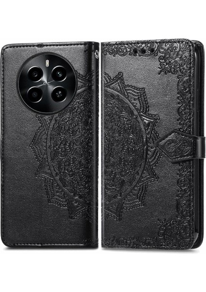 Realme 13 Pro Basit Iş Için Flip Case Kapak Darbeye Deri (Yurt Dışından)