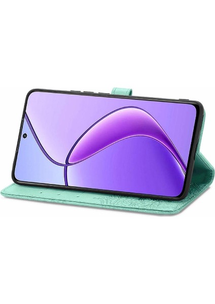 Realme 13 Için Flip Case Darbeye Deri Çanta Zarif Desen Basit (Yurt Dışından) indirimleri