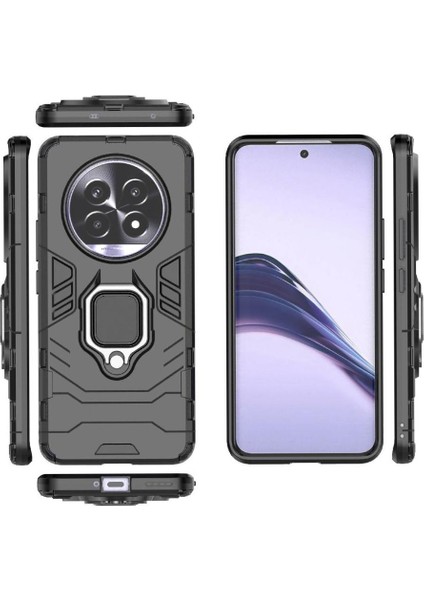 Realme 13 Pro 5g Kickstand Darbeye Kapak Için Kılıf Askeri Damla Yüzük (Yurt Dışından)