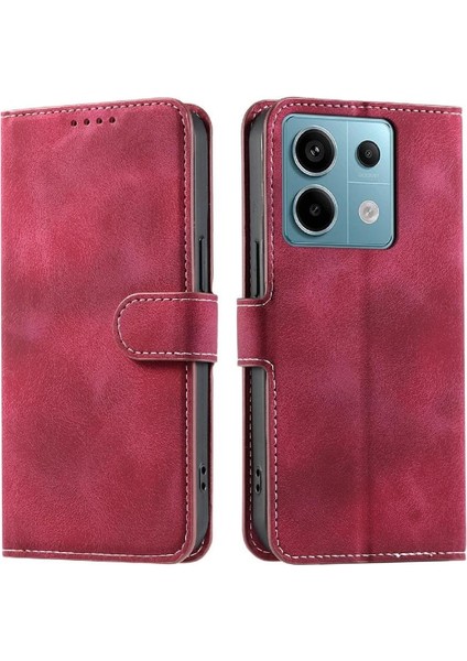 Xiaomi Redmi Not Için Flip Case 13 Pro 5g Kickstand Bilek Kayışı Cüzdan Pu (Yurt Dışından) fırsatları