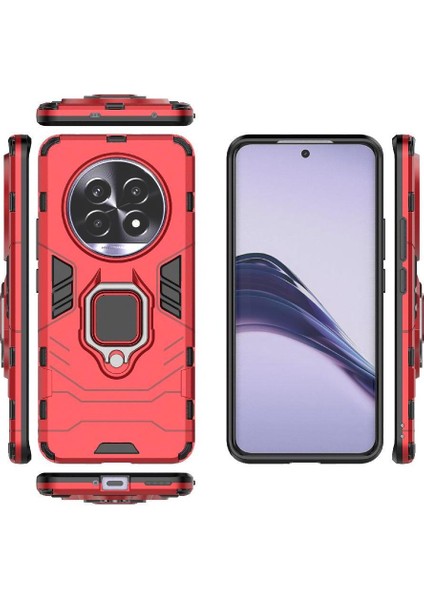 Realme 13 Pro 5g Kickstand Darbeye Kapak Için Kılıf Askeri Damla Yüzük (Yurt Dışından)