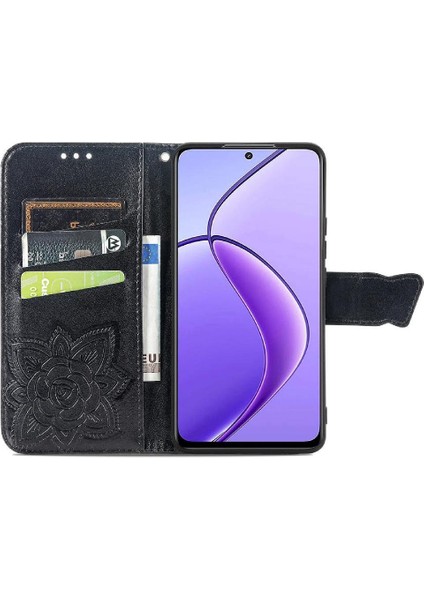 Realme 13 Kelebek Kanat Cüzdan Iş Için Kılıf Çok Renkli (Yurt Dışından)