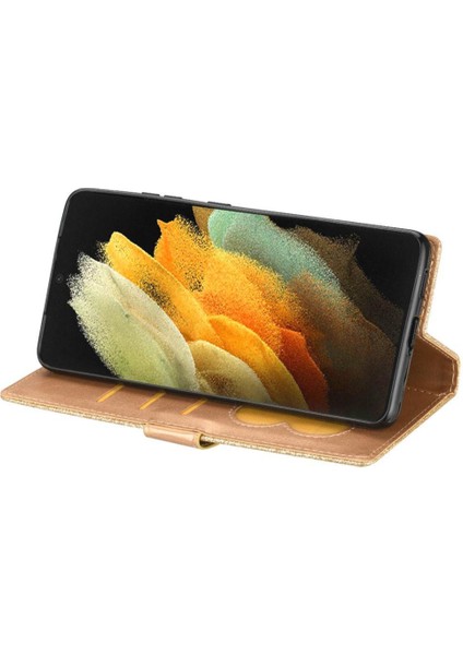 Samsung Galaxy S22 Için Fermuar Cep Durumda Ultra 5g Bilek Kayışı Manyetik (Yurt Dışından)
