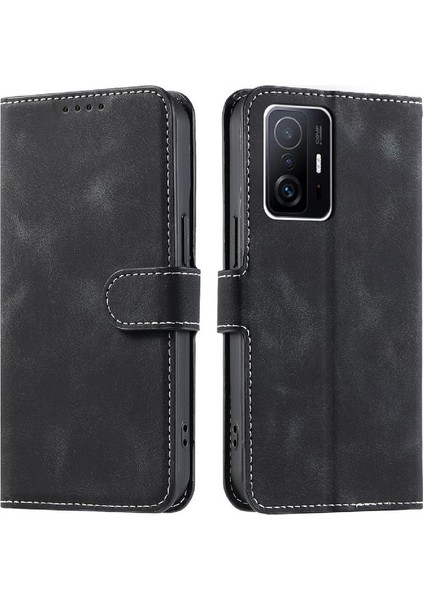 Xiaomi 11T/11T Pro Manyetik Kickstand Pu Deri Cüzdan Kart Için Flip Case (Yurt Dışından) indirimleri