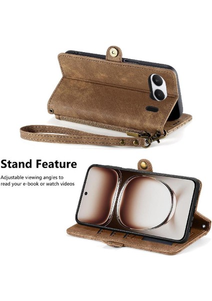 Oneplus Nord 4 Için Flip Case Deri Kılıf Kapak Kapak Basit Iş (Yurt Dışından) fırsatları