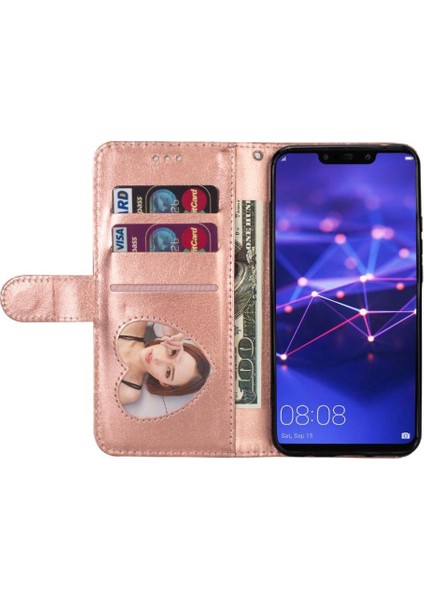 Mays Home1 Huawei Mate 20 Lite Bilek Kayışı Manyetik Kapatma Için Fermuarlı Cebi Durumda (Yurt Dışından)