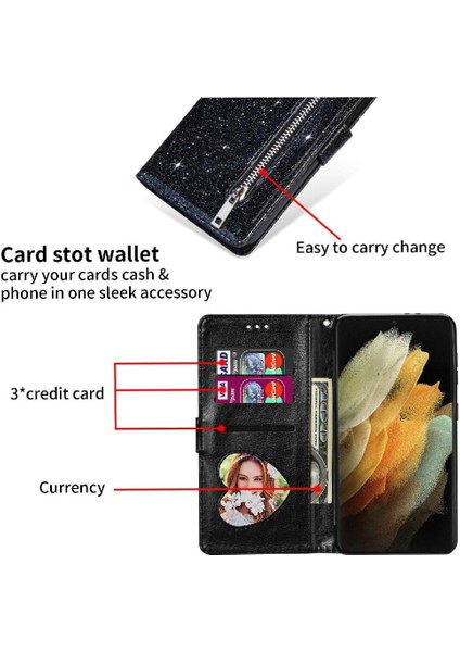 Samsung Galaxy S23 Için Fermuar Cep Durumda Ultra Bilek Kayışı Manyetik Pu (Yurt Dışından) indirimleri