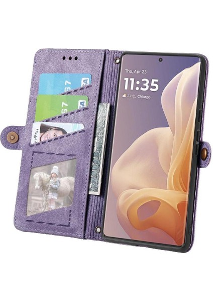 Realme 13 Flip Kapak Cüzdan Için Flip Case Basit Iş Darbeye Vaka (Yurt Dışından) indirimleri