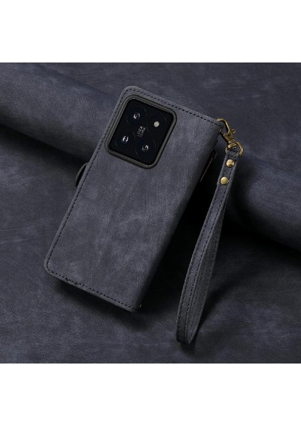 Xiaomi 14T Darbeye Cüzdan Basit Iş Deri Kılıf Için Flip Case (Yurt Dışından) indirimleri