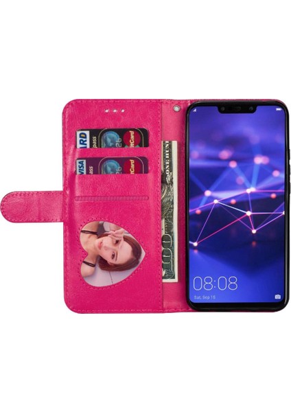 Mays Home1 Huawei Mate 20 Lite Bilek Kayışı Manyetik Kapatma Için Fermuarlı Cebi Durumda (Yurt Dışından)