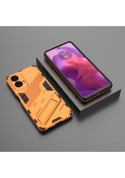 Motorola Moto G24 4g Koruyucu Kapak Için Kılıf Sağlam Askeri Kickstand (Yurt Dışından) fiyatları