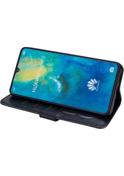 Mays Home1 Huawei Mate 20 Için Fermuarlı Cebi Durumda Manyetik Kapatma Bilek Kayışı Kartı (Yurt Dışından)