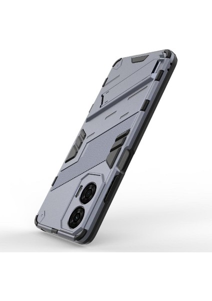 Motorola Moto G24 4g Koruyucu Kapak Için Kılıf Sağlam Askeri Kickstand (Yurt Dışından) modelleri