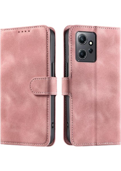 Xiaomi Redmi Not 12 Için Flip Case 4g Cüzdan Kart Yuvaları Bilek Kayışı Pu (Yurt Dışından)