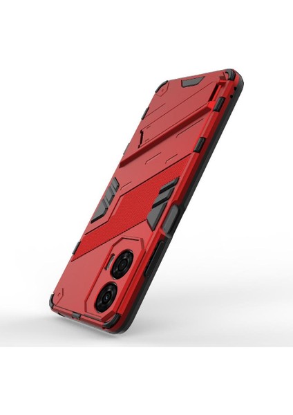 Motorola Moto G24 4g Koruyucu Kapak Için Kılıf Sağlam Askeri Kickstand (Yurt Dışından) modelleri