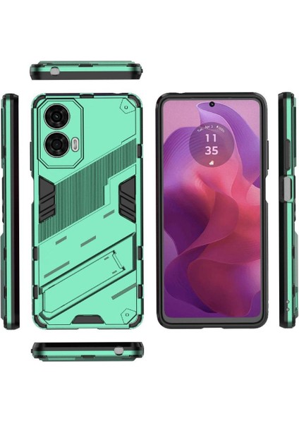 Motorola Moto G24 4g Koruyucu Kapak Için Kılıf Sağlam Askeri Kickstand (Yurt Dışından) indirimleri
