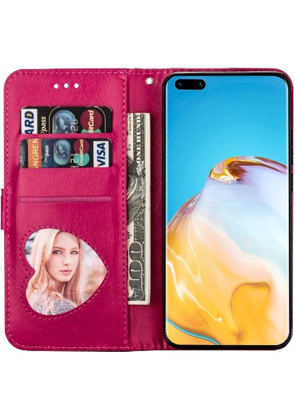 Huawei P40 Pro Pu Deri Manyetik Kapatma Kartı Için Fermuarlı Cebi Durumda (Yurt Dışından) indirimleri