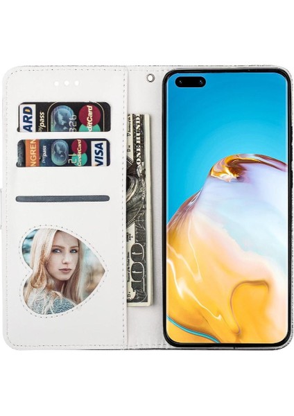 Huawei P40 Için Fermuar Cep Durumda Pu Deri Bilek Kayışı Kart Tutucu Kılıf (Yurt Dışından) modelleri