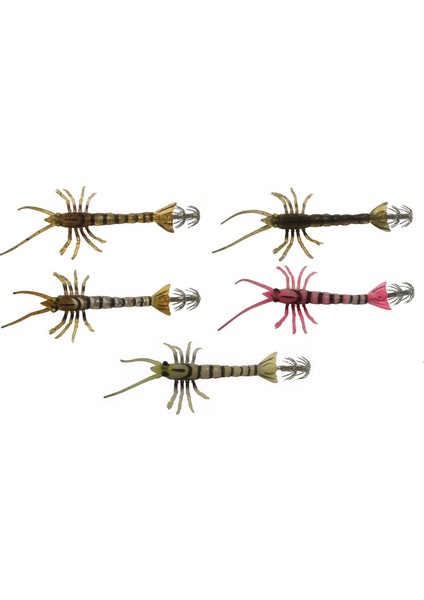 3D Tpe Shırımp Egı Jıg 9.2 cm 14 gr Suni Yem Golden Rengi