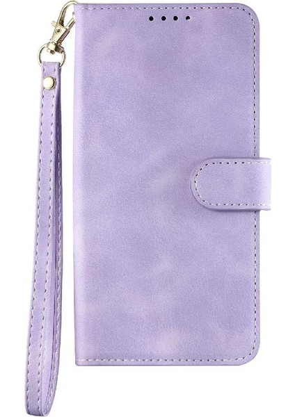 Xiaomi Redmi Not 10 Için Flip Case 4g Cüzdan Kart Yuvaları Bilek Kayışı Pu (Yurt Dışından)