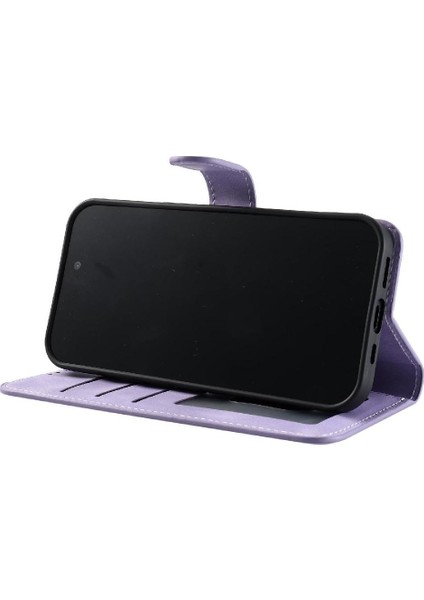 Xiaomi Redmi Not 10 Için Flip Case 4g Cüzdan Kart Yuvaları Bilek Kayışı Pu (Yurt Dışından)