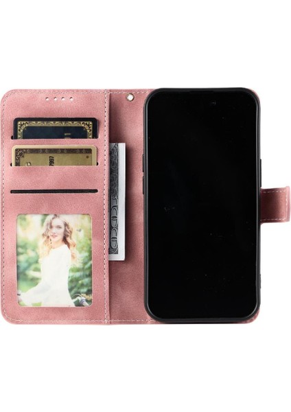 Xiaomi Redmi Not 10 Için Flip Case 4g Cüzdan Kart Yuvaları Bilek Kayışı Pu (Yurt Dışından)