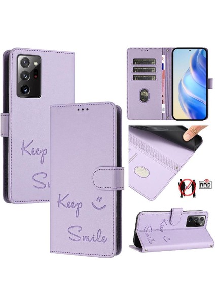 Samsung Galaxy Not 20 Için Kılıf Ultra Rfıd Engelleme Kapak Kapak Kart Tutucu (Yurt Dışından)