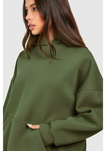 Kadın Baskısız 3 Iplik Bol Kesim Rahat Kalıp Kışlık Oversize Eşofman Takımı fiyatları