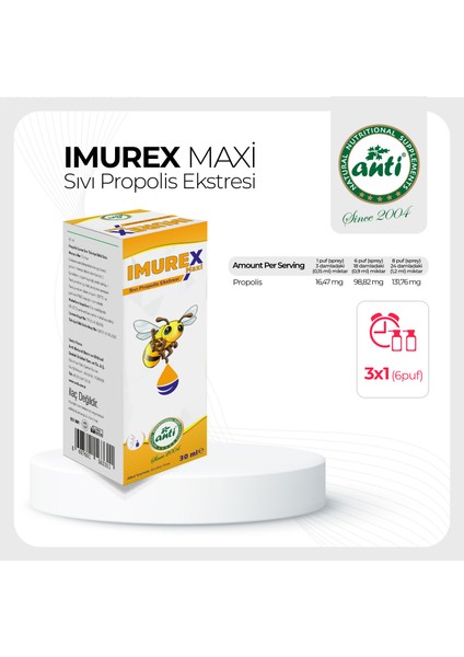 Imurex Maxi Sprey Propolis Ektresi  30 ml