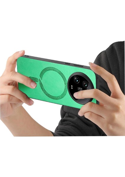 Xiaomi 14 Için Flip Case Ultra 5g Hafif Ince Magsafe Araba Bağlar (Yurt Dışından) modelleri