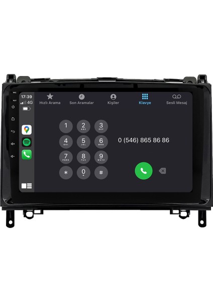Volkswagen Crafter (2007-2016) Android 14 Multimedya Carplay 10 Inch 4 GB Ram / 64 GB Hafıza CRV-4340XR