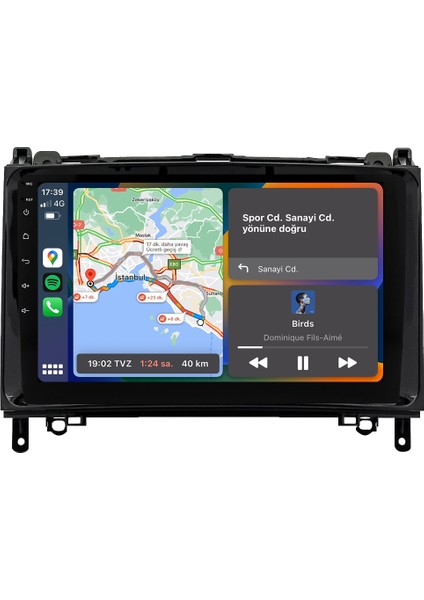Volkswagen Crafter (2007-2016) Android 14 Multimedya Carplay 10 Inch 4 GB Ram / 64 GB Hafıza CRV-4340XR