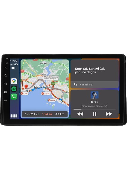 Toyota Rav4 (2014-2018) Android 14 Multimedya Carplay 9 Inch 4 GB Ram / 64 GB Hafıza CRV-4134XR