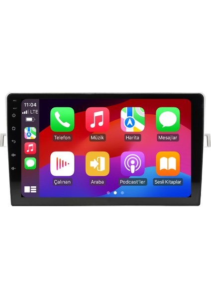 Toyota Verso (2014-2017) Android 14 Multimedya Carplay 10 Inch 4 GB Ram / 64 GB Hafıza CRV-4133XR