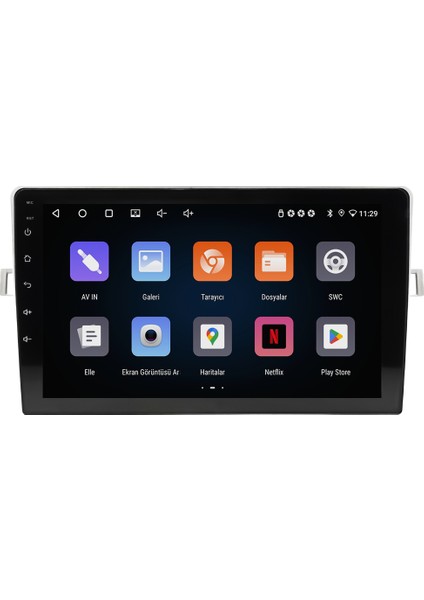 Toyota Verso (2014-2017) Android 14 Multimedya Carplay 10 Inch 4 GB Ram / 64 GB Hafıza CRV-4133XR