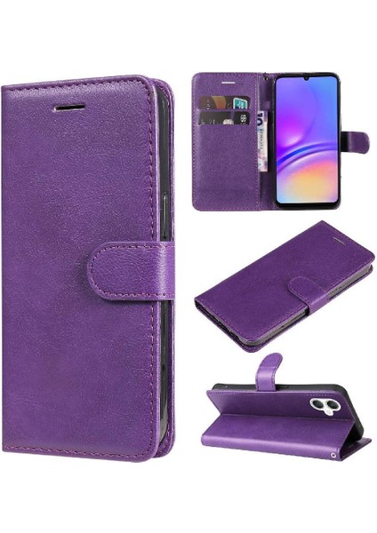 Kart Yuvası Iş Cüzdan Telefon Kılıfı ile Samsung Galaxy A06 Için Flip Case (Yurt Dışından)