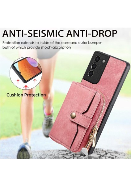 Samsung Galaxy S21 Ayarlanabilir Kordon Premium Deri 7 Kart (Yurt Dışından) fiyatları