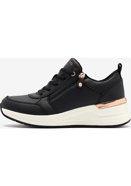 Billion 2 - Side Door Kadın Siyah Sneakers 177336 Blk