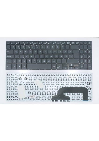 Asus ile Uyumlu Vivobook 15 R507MA Uyumlu Laptop Klavye