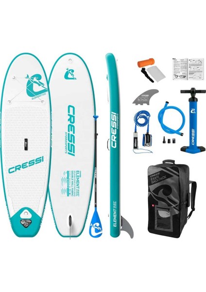 Element Şişirilebilir Stand Up Paddle (I-Sup) WHITE-AQUAMARINE-250CM