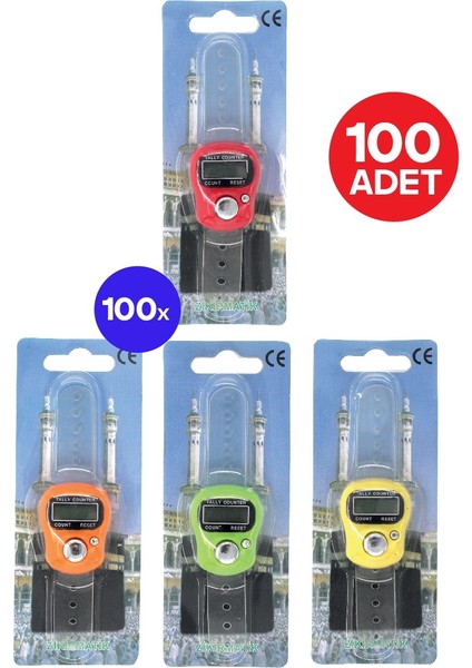 Zikirmatik Elektronik Yüzük K Smart K-4040 100 Adet