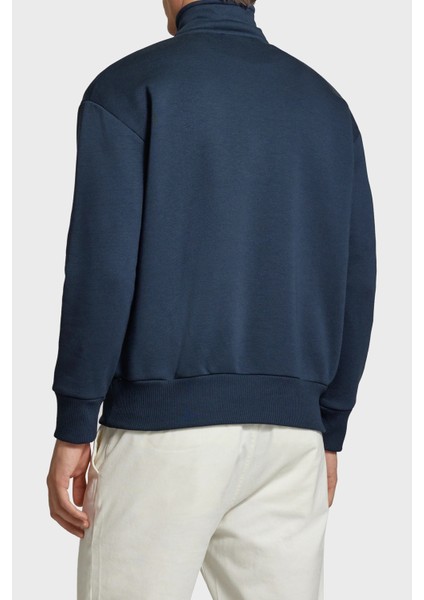Pamuklu Yarım Fermuarlı Dik Yaka Sweat K10K113569PPK Erkek Sweat K10K113569 Ppk