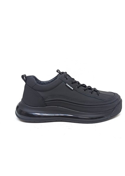 Siyah Erkek Sneaker Spor Ayakkabı