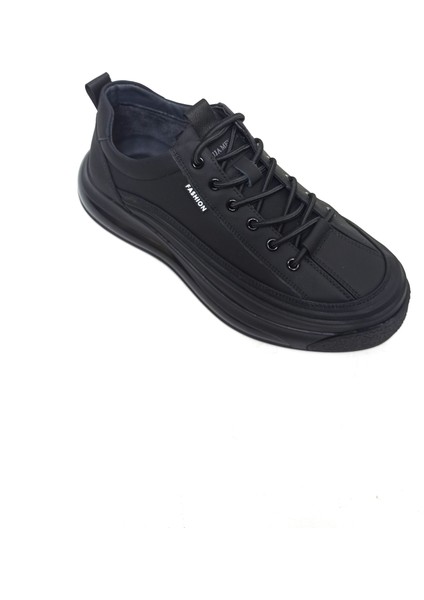 Siyah Erkek Sneaker Spor Ayakkabı