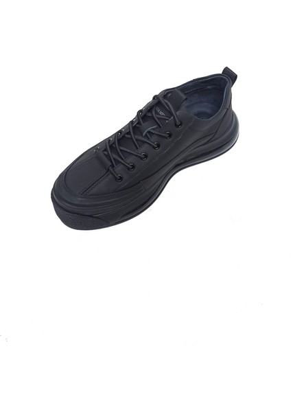 Siyah Erkek Sneaker Spor Ayakkabı