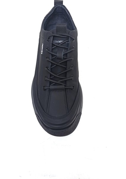 Siyah Erkek Sneaker Spor Ayakkabı