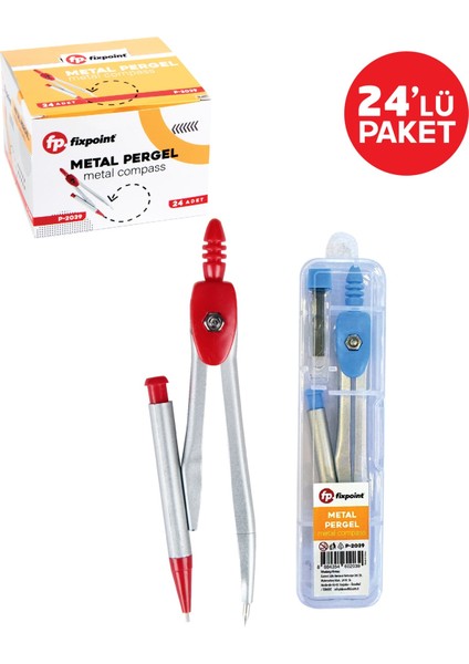 Pergel Kalemli P-2039 24lü Paket