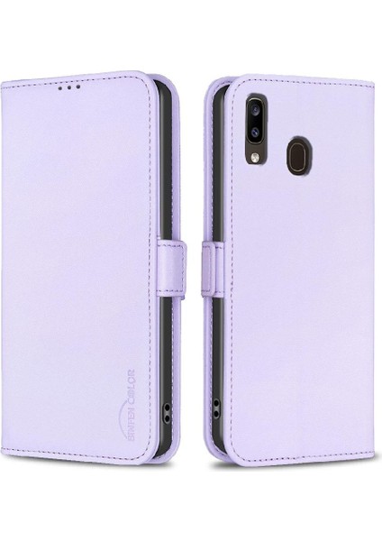Samsung Galaxy A20 Için Flip CASE/A30 Kickstand Darbeye Tpu Iç Kabuk (Yurt Dışından) indirimleri