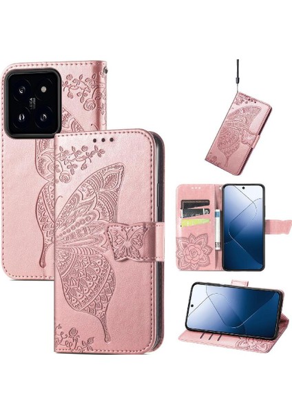 Xiaomi 14T Pro Iş Için Çok Renkli Kanat Kelebek Cüzdan (Yurt Dışından) indirimleri